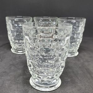 Vintage 1960's Federal Yorktown (Colonial) 6oz Tumbler - Set of 4